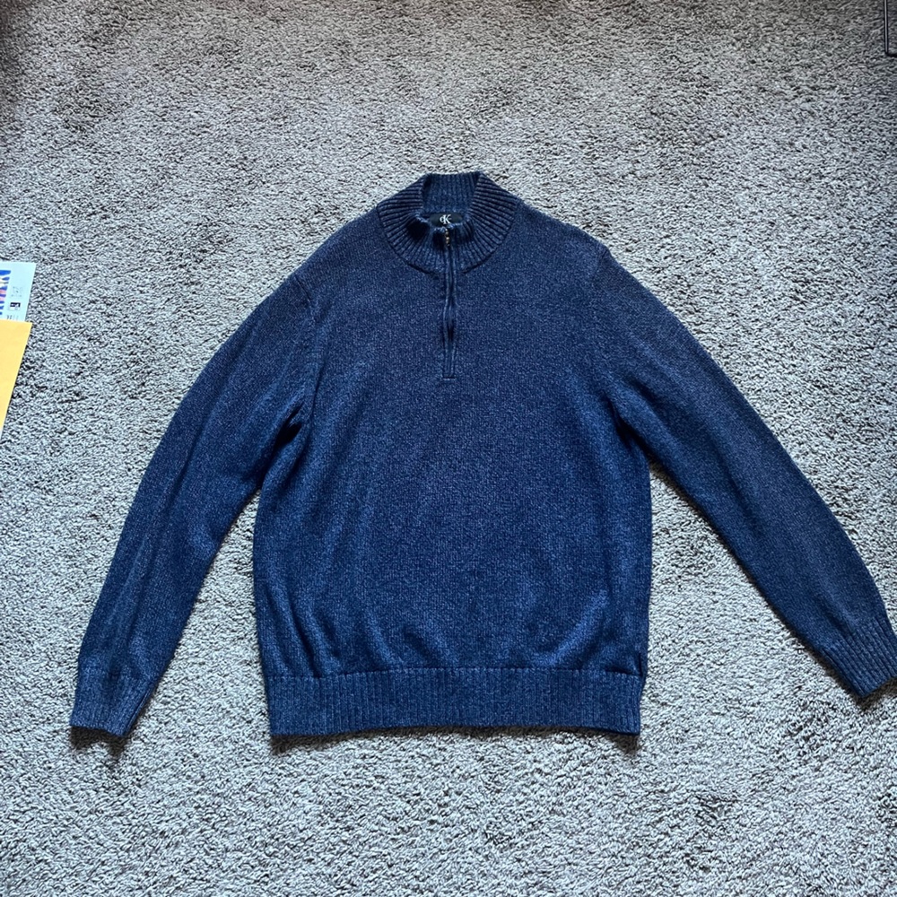 Calvin Klein Knitted Quarter Zip